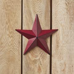 85042-Faceted-Metal-Star-Burgundy-Wall-Hanging-8x8-image-1