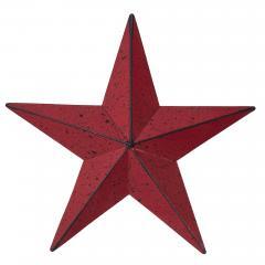 85042-Faceted-Metal-Star-Burgundy-Wall-Hanging-8x8-image-2