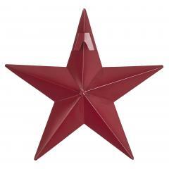 85042-Faceted-Metal-Star-Burgundy-Wall-Hanging-8x8-image-3
