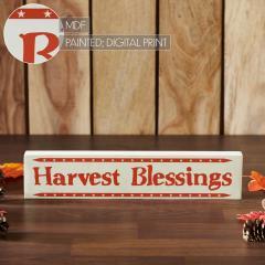 85396-Harvest-Blessings-w-Mini-Stars-MDF-Sign-3x14x1-image-6