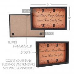 85397-Count-Your-Many-Blessings-Vine-Prim-Stars-MDF-Wall-Sign-9x14x1.5-image-6
