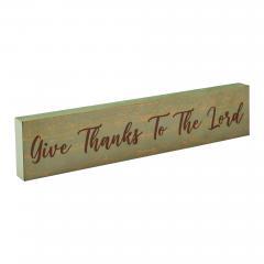 85402-Give-Thanks-To-The-Lord-Green-Base-MDF-Sign-3x14-image-4
