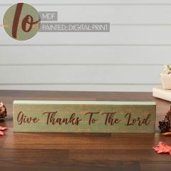 85402-Give-Thanks-To-The-Lord-Green-Base-MDF-Sign-3x14-image-6
