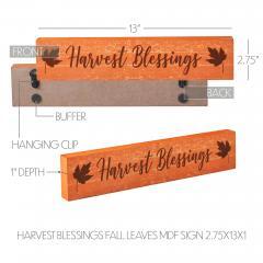 85403-Harvest-Blessings-Fall-Leaves-MDF-Sign-2.75x13-image-5
