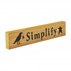 85416-Simplify-Prim-Stars-w-Raven-Mustard-Base-MDF-Sign-2.75x13-image-4