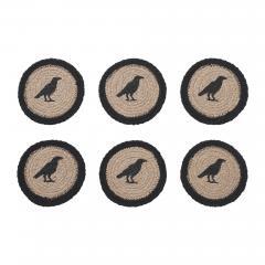 85535-Raven-Harvest-Stencil-Coaster-Set-of-6-image-2
