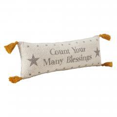85550-Harvest-Blessings-Count-Your-Many-Blessings-Woven-Pillow-5x15-image-4