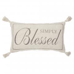 85551-Harvest-Blessings-Simply-Blessed-Woven-Pillow-7x13-image-2