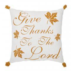 85556-Harvest-Blessings-Give-Thanks-to-the-Lord-Woven-Pillow-18x18-image-2
