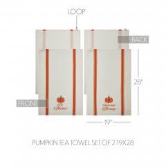 85565-Harvest-Blessings-Pumpkin-Tea-Towel-Set-of-2-19x28-image-5