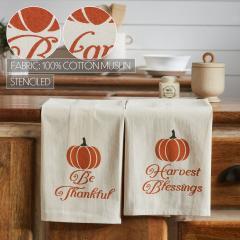85565-Harvest-Blessings-Pumpkin-Tea-Towel-Set-of-2-19x28-image-6