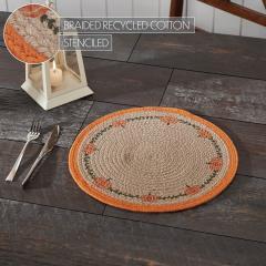 85567-Harvest-Blessings-Natural-Stencil-Pumpkin-Placemat-14-inch-Diameter-image-5