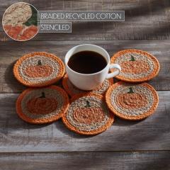 85568-Harvest-Blessings-Natural-Stencil-Pumpkin-Coaster-Set-of-6-image-6