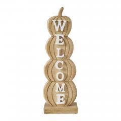 85464-Pumpkin-Stack-Welcome-Wooden-Sign-Medium-16.5x5.5x2.5-image-2