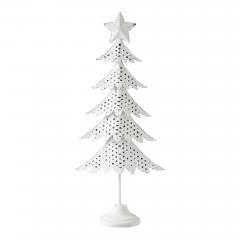 85292-Christmas-Tree-Antique-White-Metal-Figurine-18x8x3.5-image-2