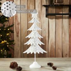 85292-Christmas-Tree-Antique-White-Metal-Figurine-18x8x3.5-image-6