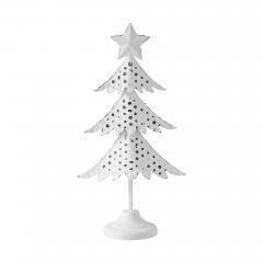 85293-Christmas-Tree-Antique-White-Metal-Figurine-11.25x5.75x2.75-image-2