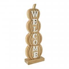 85464-Pumpkin-Stack-Welcome-Wooden-Sign-Medium-16.5x5.5x2.5-image-4