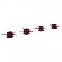 85295-Tealight-Holder-Star-Burgundy-Set-of-4-1.5x5x5-image-4
