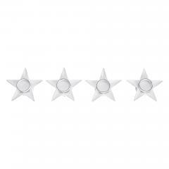 85296-Tealight-Holder-Star-Antique-White-Set-of-4-1.5x5x5-image-2