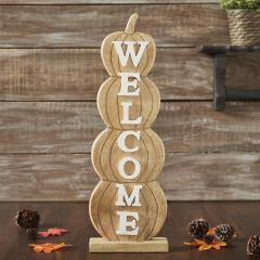 85465-Pumpkin-Stack-Welcome-Wooden-Sign-Large-24.5x8.25x3-image-1