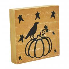 85413-Prim-Stars-Pumpkin-Raven-Mustard-Base-MDF-Sign-5x5-image-4