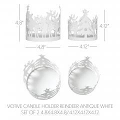 85312-Votive-Candle-Holder-Reindeer-Antique-White-Set-of-2-image-6