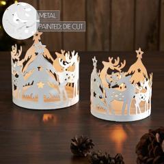 85312-Votive-Candle-Holder-Reindeer-Antique-White-Set-of-2-image-7