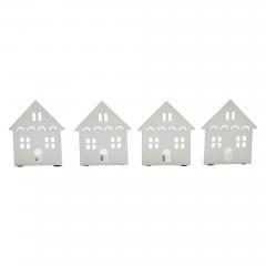 85315-Tealight-Holder-House-Antique-White-Set-of-4-4.5x3.75x2.25-image-2