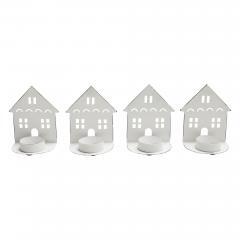 85315-Tealight-Holder-House-Antique-White-Set-of-4-4.5x3.75x2.25-image-3