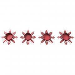 85317-Tealight-Holder-Snowflake-Barn-Red-Set-of-4-0.6x4.13x4.13-image-2