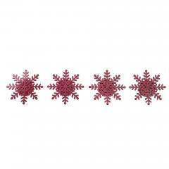 85319-Tealight-Holder-Snowflake-Burgundy-Set-of-4-0.6x4.13x4.13-image-3