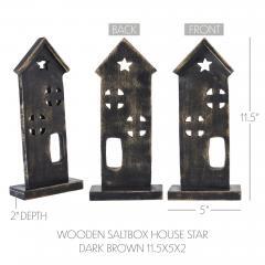 85328-Wooden-Saltbox-House-w-Star-Dark-Brown-11.5x5x2-image-5