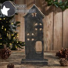 85328-Wooden-Saltbox-House-w-Star-Dark-Brown-11.5x5x2-image-6