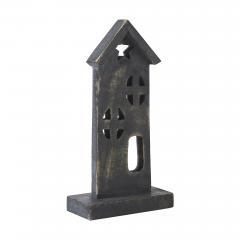 85329-Wooden-Saltbox-House-w-Star-Dark-Brown-8x4x2-image-4