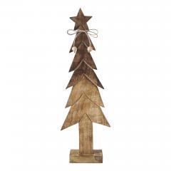 85330-Christmas-Tree-Wooden-Two-Toned-Brown-Natural-Figurine-19.75x6.5x2.25-image-2
