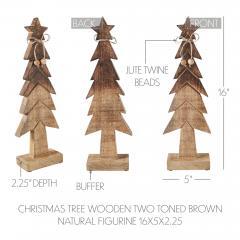 85331-Christmas-Tree-Wooden-Two-Toned-Brown-Natural-Figurine-16x5x2.25-image-5