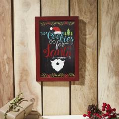 85355-Cookies-For-Santa-Framed-Wall-Hanging-Sign-12x8-image-2