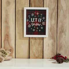 85358-Let-It-Snow-Plaid-Wall-Hanging-Sign-11x9-image-2