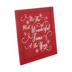 85361-It-s-The-Most-Wonderful-Time-Red-Wall-Hanging-Sign-11x11-image-5