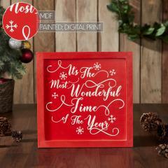 85361-It-s-The-Most-Wonderful-Time-Red-Wall-Hanging-Sign-11x11-image-7