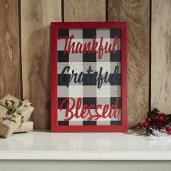 85362-Thankful-Grateful-Blessed-Christmas-Gingham-Wall-Hanging-Sign-13x9-image-1