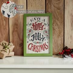 85363-Have-A-Holly-Jolly-Christmas-Framed-Wall-Hanging-Sign-12x8-image-7