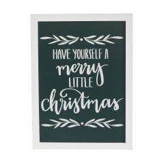 85367-Have-Yourself-A-Merry-Little-Christmas-Green-Wall-Hanging-Sign-15x11-image-4