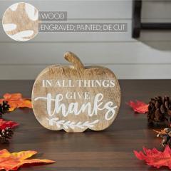 85470-In-All-Things-Give-Thanks-Pumpkin-Shaped-Wood-Decor-6.75x6.5x1.25-image-6