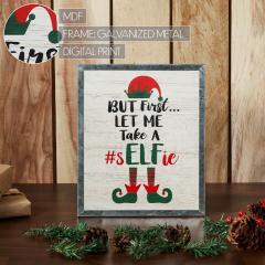 85372-Let-Me-Take-A-Selfie-Elf-Framed-Wall-Hanging-Sign-12x10-image-7