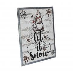 85375-Let-It-Snow-Snowman-Framed-Wall-Hanging-Sign-15x12-image-5