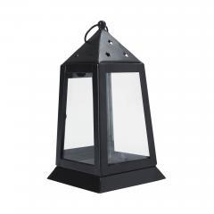 85427-Metal-Lantern-Black-Tealight-Holder-9x5x5-image-4