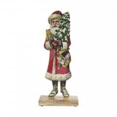 85449-Vintage-Nostalgic-Santa-Christmas-Tree-Figurine-12x5x2-image-3