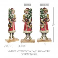 85449-Vintage-Nostalgic-Santa-Christmas-Tree-Figurine-12x5x2-image-5